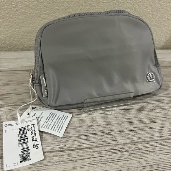 lululemon athletica Handbags - Lululemon Grey Belt Bag NWT
